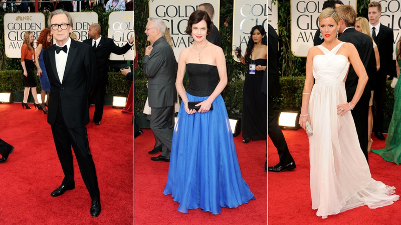 Illustration for article titled The Good, Bad & Hideously Ugly of the 2012 Golden Globes Red Carpet